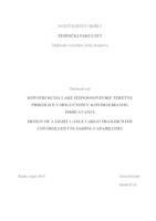 KONSTRUKCIJA LAKE JEDNOOSOVINSKE TERETNE PRIKOLICE S MOGUĆNOŠĆU KONTROLIRANOG ISKRCAVANJA TERETA