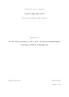 Računalni model i analiza učinkovitosti rada plinsko-parne elektrane