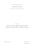 Analiza utjecaja brzine strujanja kroz Darrieus vjetroturbinu s vertikalnom osi / Darrieus vertical axis wind turbine flow analysis for different velocities