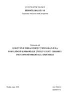 KORIŠTENJE INFRACRVENE TERMOGRAFIJE ZA POBOLJŠANJE ENERGETSKE UČINKOVITOSTI OPREME U PROCESNOJ ENERGETSKOJ INDUSTRIJI