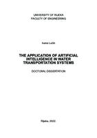 The application of artificial intelligence in water transportation systems