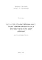 Detection of gravitational - wave signals from time - frequency distributions using deep learning