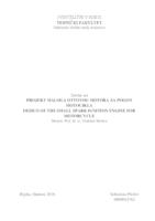 PROJEKT MALOGA OTTOVOG MOTORA ZA POGON MOTOCIKLA