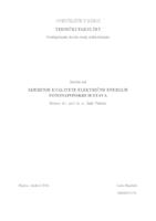 MJERENJE KVALITETE ELEKTRIČNE ENERGIJE FOTONAPONSKIH SUSTAVA