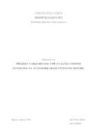 PROJEKT VARIJABILNOG UPRAVLJANJA USISNIM VENTILIMA NA AUTOMOBILSKOM OTTOVOM MOTORU