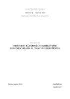 PROSTORNA RASPODJELA NEUZORKOVANIH PODATAKA VEZANIH ZA LOKACIJU U OKRUŽENJU R