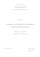 NUMERIČKA ANALIZA NAPREZANJA I OPTIMIZACIJA DIZAJNA KONSTRUKCIJE VOZILA 