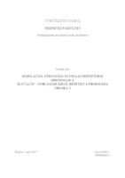 SIMULACIJA STRUJANJA FLUIDA KORIŠTENJEM OPENFOAM-A 
SLUČAJ 29 - STRUJANJE KROZ REŠETKU S PROFILIMA OBLIKA 3