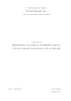 IMPLEMENTACIJA SUSTAVA NAPREDNE POMOĆI U VOŽNJI U ODNOSU NA OKOLNA VOZILA I PJEŠAKE