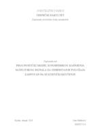 PROGNOSTIČKI MODEL IONOSFERSKOG KAŠNJENJA SATELITSKOG SIGNALA ZA ODREĐIVANJE POLOŽAJA ZASNOVAN NA STATISTIČKOM UČENJU