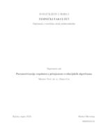 prikaz prve stranice dokumenta Parametrizacija regulatora primjenom evolucijskih algoritama