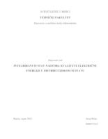prikaz prve stranice dokumenta Integrirani sustav nadzora kvalitete električne energije u distribucijskom sustavu