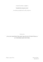 prikaz prve stranice dokumenta Analiza radnih parametara različitih puhala automobilskih motora