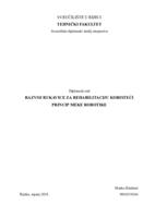 prikaz prve stranice dokumenta Razvoj rukavice za rehabilitaciju koristeći princip meke robotike