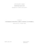 prikaz prve stranice dokumenta Usporedba potrošnje goriva i emisija automobila