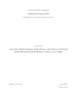 prikaz prve stranice dokumenta Analiza mehaničkog ponašanja AFP-Halo zaštitne konstrukcije motornog vozila za utrke