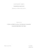 prikaz prve stranice dokumenta Utjecaj upravljanja ventilima na radne karakteristike motora
