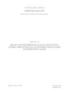 prikaz prve stranice dokumenta Dizajn automatiziranog sustava: razvoj PLC logike i HMI sučelja za autonomno upravljanje električnim vlakom