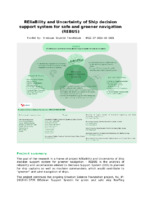 prikaz prve stranice dokumenta REliaBility and Uncertainty of Ship decision support system for safe and greener navigation (REBUS)