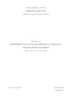 prikaz prve stranice dokumenta Eksperimentalna analiza proteze za stopalo s pneumatskim cilindrom